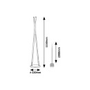 Rabalux 98074166 LED stojacia lampa Nivaro  | 28W integrovaný LED zdroj | 3050lm | 3000K