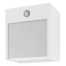 Rabalux 7479 LED vonkajšie nástenné svietidlo s pohybovým čidlom Balimo 1x12W | 560lm | 4000K | IP44 - biela