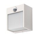 Rabalux 7479 LED vonkajšie nástenné svietidlo s pohybovým čidlom Balimo 1x12W | 560lm | 4000K | IP44 - biela
