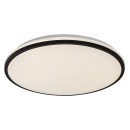 Rabalux 75064 LED kúpeľňové stropné svietidlo Slava | 40W integrovaný LED zdroj | 2500lm | 4000K | čierna