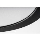 Rabalux 75075 LED vonkajšie stropné svietidlo ShaunPlus | 24W integrovaný LED zdroj | 2600lm | 4000K | čierna