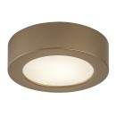 Rabalux 75077 LED vonkajšie stropné svietidlo ShaunPlus | 7W integrovaný LED zdroj | 660lm | 4000K | zlatá
