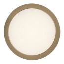Rabalux 75078 LED vonkajšie stropné svietidlo ShaunPlus | 24W integrovaný LED zdroj | 2600lm | 4000K | zlatá