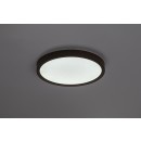 Rabalux 75080 LED vonkajšie stropné svietidlo Maurec | 18W integrovaný LED zdroj | 1540lm | 3000/4000/6000K | hnedá
