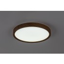 Rabalux 75082 LED vonkajšie stropné svietidlo Maurec | 18W integrovaný LED zdroj | 1550lm | 3000/4000/6000K | hnedá