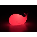 Rabalux 76041 LED stolná lampička Lightimals | 0,1W integrovaný LED zdroj | vypínač | rgb - farebné | biela