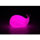 Rabalux 76041 LED stolná lampička Lightimals | 0,1W integrovaný LED zdroj | vypínač | rgb - farebné | biela