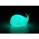 Rabalux 76041 LED stolná lampička Lightimals | 0,1W integrovaný LED zdroj | vypínač | rgb - farebné | biela