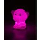Rabalux 76042 LED stolná lampička Lightimals | 0,1W integrovaný LED zdroj | vypínač | rgb - farebné | biela