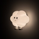 Rabalux 76045 LED stolná lampička Dreamies | 3W integrovaný LED zdroj | 40lm | 3000K | vypínač | rgb - farebné | biela