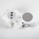 Rabalux 76045 LED stolná lampička Dreamies | 3W integrovaný LED zdroj | 40lm | 3000K | vypínač | rgb - farebné | biela