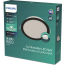 Philips 8721103131331 LED zapustené svietidlo MESON  | 17W integrovaný LED zdroj | 1200lm | 3000K | čierna