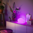 Philips Hue  8721103118813 LED stolná lampička Flourish  | 8W integrovaný LED zdroj | 1100lm | rgb - farebné | stmievač | biela