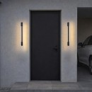 Rabalux 77052 LED vonkajšie nástenné svietidlo Zilina | 8W integrovaný LED zdroj | 320lm | 3000K | čierna