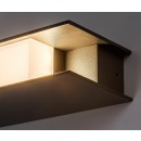 Rabalux 77063 LED vonkajšie nástenné svietidlo Kioni | 13W integrovaný LED zdroj | 680lm | 3000K | antracit
