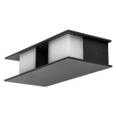 Rabalux 77063 LED vonkajšie nástenné svietidlo Kioni | 13W integrovaný LED zdroj | 680lm | 3000K | antracit