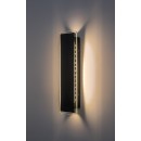 Rabalux 77077 LED vonkajšie nástenné svietidlo Pemba | 18W integrovaný LED zdroj | 1300lm | 3000K | čierna
