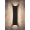 Rabalux 77077 LED vonkajšie nástenné svietidlo Pemba | 18W integrovaný LED zdroj | 1300lm | 3000K | čierna