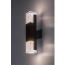 Rabalux 98077127 LED vonkajšie nástenné svietidlo Darvas | 12W integrovaný LED zdroj | 830lm | 2700+4000K