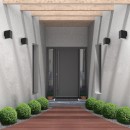 Rabalux 98077156 LED vonkajšie nástenné svietidlo Urfa  | 9W integrovaný LED zdroj | 900lm | 2700+4000K