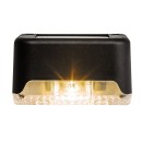 Rabalux 77166 LED vonkajšie nástenné svietidlo Ispra | 0,1W integrovaný LED zdroj | 2lm | 3000K | čierna