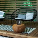 Rabalux 98077167 LED solárne vonkajšie stolné svietidlo Savoca  | 1W integrovaný LED zdroj | 5lm | 3000K