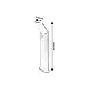 Rabalux 98077173 LED záhradný stĺpik Tolna  | 10W integrovaný LED zdroj | 740lm | 3000K