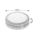Rabalux 98077175 LED solárne vonkajšie stolné svietidlo Trillo  | 0,3W integrovaný LED zdroj | 15lm | 4000K