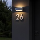 Rabalux 77178 LED vonkajšie nástenné svietidlo Gerla | 9W integrovaný LED zdroj | 370lm | 3000K | biela