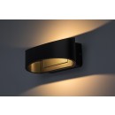 Rabalux 77179 LED vonkajšie nástenné svietidlo Gerla | 9W integrovaný LED zdroj | 400lm | 3000K | antracit