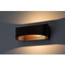 Rabalux 77180 LED vonkajšie nástenné svietidlo Gerla | 9W integrovaný LED zdroj | 400lm | 3000K | hnedá