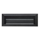 Rabalux 77189 LED vonkajšie nástenné svietidlo Kavala | 6W integrovaný LED zdroj | 300lm | 3000/4000/6000K | čierna