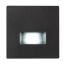 Rabalux 77195 LED vonkajšie nástenné svietidlo Lunca | 1W integrovaný LED zdroj | 15lm | 3000/4500/6500K | čierna