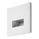 Rabalux 77196 LED vonkajšie nástenné svietidlo Lunca | 1W integrovaný LED zdroj | 50lm | 3000/4500/6500K | biela
