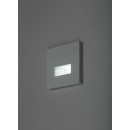 Rabalux 77196 LED vonkajšie nástenné svietidlo Lunca | 1W integrovaný LED zdroj | 50lm | 3000/4500/6500K | biela