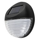 Rabalux 77203 LED solárne vonkajšie nástenné svietidlo Lermos | 0,1W integrovaný LED zdroj | 3lm | 3000K | čierna