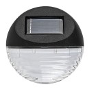 Rabalux 77203 LED solárne vonkajšie nástenné svietidlo Lermos | 0,1W integrovaný LED zdroj | 3lm | 3000K | čierna