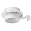 Rabalux 77205 LED solárne vonkajšie nástenné svietidlo Montoro | 0,1W integrovaný LED zdroj | 3lm | 3000K | biela