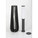 Rabalux 77207 LED záhradný stĺpik Tamarite | 12W integrovaný LED zdroj | 800lm | 4000K | antracit