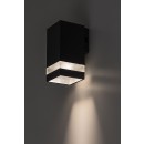 Rabalux 77209 LED vonkajšie nástenné svietidlo Urfa Line | 9W integrovaný LED zdroj | 810lm | 3000/4000/6000K | antracit
