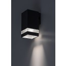 Rabalux 77209 LED vonkajšie nástenné svietidlo Urfa Line | 9W integrovaný LED zdroj | 810lm | 3000/4000/6000K | antracit