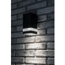 Rabalux 77209 LED vonkajšie nástenné svietidlo Urfa Line | 9W integrovaný LED zdroj | 810lm | 3000/4000/6000K | antracit