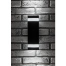 Rabalux 77210 LED vonkajšie nástenné svietidlo Urfa Line | 16W integrovaný LED zdroj | 1500lm | 3000/4000/6000K | antracit