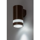 Rabalux 77211 LED vonkajšie nástenné svietidlo Urfa Line | 9W integrovaný LED zdroj | 800lm | 3000/4000/6000K | hnedá
