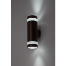 Rabalux 77212 LED vonkajšie nástenné svietidlo Urfa Line | 16W integrovaný LED zdroj | 1400lm | 3000/4000/6000K | hnedá