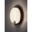Rabalux 77213 LED vonkajšie nástenné svietidlo Lonato | 18W integrovaný LED zdroj | 1730lm | 4000K | pohybové čidlo | čierna