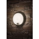 Rabalux 77213 LED vonkajšie nástenné svietidlo Lonato | 18W integrovaný LED zdroj | 1730lm | 4000K | pohybové čidlo | čierna