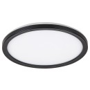 Rabalux 7774 LED vonkajšia stropnica Inverness 1x15W | 1190lm | 2700-6500K | IP44 - diaľkové ovládanie, stmievateľná, nočný režim,WiFi, časovač, čierna