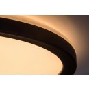 Rabalux 7774 LED vonkajšia stropnica Inverness 1x15W | 1190lm | 2700-6500K | IP44 - diaľkové ovládanie, stmievateľná, nočný režim,WiFi, časovač, čierna