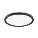 Rabalux 7774 LED vonkajšia stropnica Inverness 1x15W | 1190lm | 2700-6500K | IP44 - diaľkové ovládanie, stmievateľná, nočný režim,WiFi, časovač, čierna